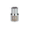 Craftsman 11mm Easy-To-Read Socket 12 pt. STD 1/2 in. drive 34063