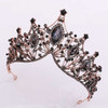 18 Styles of Vintage Baroque Crystal Tiaras Crowns  Party Hair Accessory