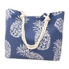 Pineapple Print Beach Rope Tote Bag