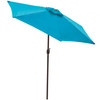 Teal 9 ft Aluminum Patio Umbrella Teal 9 ft Aluminum Patio Umbrella
