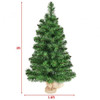 Holiday Season Decor Artificial PVC Christmas Tree-2'