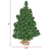 Holiday Season Decor Artificial PVC Christmas Tree-2'