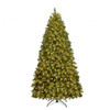Pre-Lit Artificial PVC Christmas Tree with LED Lights & Stand-6'