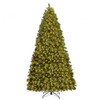 Pre-Lit Artificial PVC Christmas Tree with LED Lights & Stand-6'