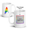 Star Trek: Discovery Pride Delta Personalized White Mug