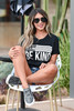 Be Anything Be Kind Graphic Tee - Black