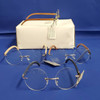 MEN SUNGLASSES (ROUND CLEAR)