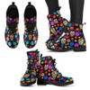 Sugar Skull Party Vegan Leather Boots for Women Sugar Skull Party Vegan Leather Boots for Women