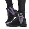 Lavender Flower Boots