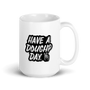 Have a Doughp day White glossy mug