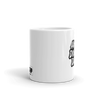 Have a Doughp day White glossy mug