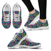Boho textile sneakers