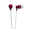 Naxa METALLIX Isolation Stereo Earphones - Red