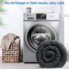Luxury Queen/King/Twin Size All-Season White Down Alternative Quilted Comforter Corner Duvet Tab Machine Wash Stand Alone Comforter Bedding