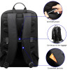 Laptop Backpack 15.6 Inch Office Work Backpack Business Bag Unisex Black Ultralight Backpack Thin Back Pack