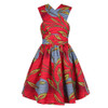 Women Dashiki Ankara Dress Short Sleeve