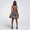 Women Dashiki Ankara Dress Short Sleeve