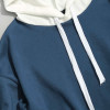 Men Outwear Casual Patchwork Slim Fit Hoodie Outwear Sweatshirt