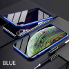 Magnetic Adsorption Metal Phone Case for iPhone 11 Pro XS Max XR 6 6S 7 8 Plus Double Sided Glass Magnet for iPhone Cover Cases