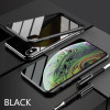 Magnetic Adsorption Metal Phone Case for iPhone 11 Pro XS Max XR 6 6S 7 8 Plus Double Sided Glass Magnet for iPhone Cover Cases