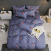 4Pcs Bedding Set Flower Printed Quilt Duvet Cover Flat Bed Sheet Pillowcase Bedding Set Decoration Home Textile 4Pcs Bedding Set Flower Printed Quilt Duvet Cover Flat Bed Sheet Pillowcase Bedding Set Decoration Home Textile