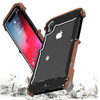 Luxury Aluminum Screws Phone Case for iPhone XR XS 11 Pro Max 5S 6 6S 7 8 Plus SE 2020 Shockproof Armor Cover