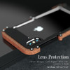Luxury Aluminum Screws Phone Case for iPhone XR XS 11 Pro Max 5S 6 6S 7 8 Plus SE 2020 Shockproof Armor Cover