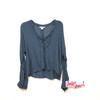 Billabong Striped Blouse