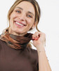 Tie Dye Convertible Tube Mask-Brown