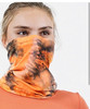 Tie Dye Convertible Tube Mask-Orange