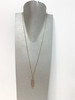 Sarina Gold/Silver Feather Necklace