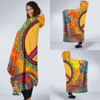 Hippie Peace Hoodie Blanket