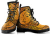 Gold Sun and Moon Handcrafted Boots