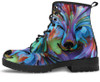 Colorful Wolf Handcrafted Boots