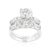 Engagement Set with Large Center Stone