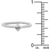 Twisted Petite Blue Topaz Solitaire Ring Twisted Petite Blue Topaz Solitaire Ring