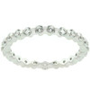 Silver Lace Eternity Band