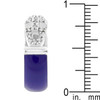 Purple Enamel Cubic Zirconia Ring