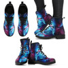 Galaxy Wolf Handcrafted Boots