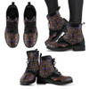 Colorful Owl Handcrafted Boots