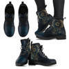 Sun and Moon Handcrafted Boots (Green)