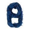 Tori Blue Plaid Infinity Scarf