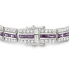 Balboa Purple Cubic Zirconia Bracelet