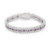 Balboa Purple Cubic Zirconia Bracelet