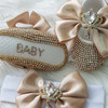 Royal Crown Babydoll Crystals Shoes and Headband