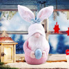 2PCS Easter Gnome Plush Bunny Stuffed Rabbit Ear with Egg