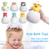 Baby Bath Toys Animal Spraying Bath Toys Hatching Egg Duck Penguin Dinosaur