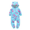 Fleece Lined Hooded Jumpsuit