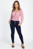 Off Shoulder Ruffle Crop Top