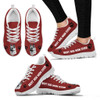 BEST DOG MOM  EVER GERMAN SHEPHERD RUNNING SHOES - WHITE